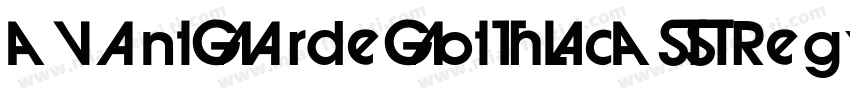 AvantGardeGothicATT Regular字体转换